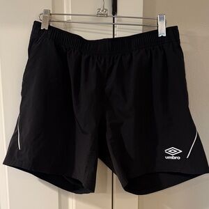 Umbro Black Soccer Shorts